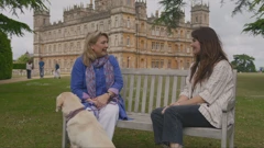 Martina posjetila dvorac u kojem je snimana serija "Downton Abbey"