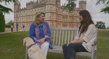 Martina posjetila dvorac u kojem je snimana serija "Downton Abbey"