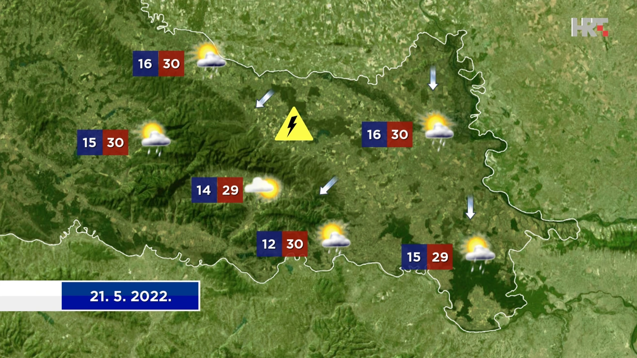emisija Vrijeme, Foto: HTV/HRT