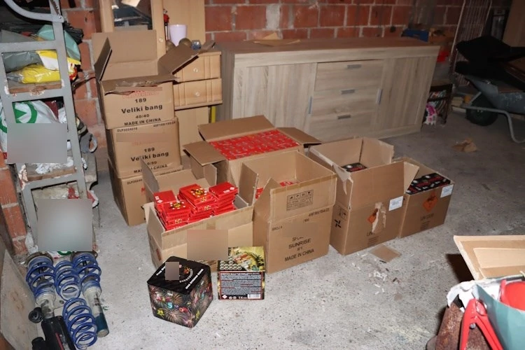 Policija na području Dubrave oduzela više od 260 kilograma pirotehnike