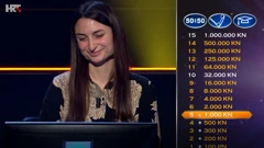 Ema Babić, Foto: Tko želi biti milijunaš?/HRT