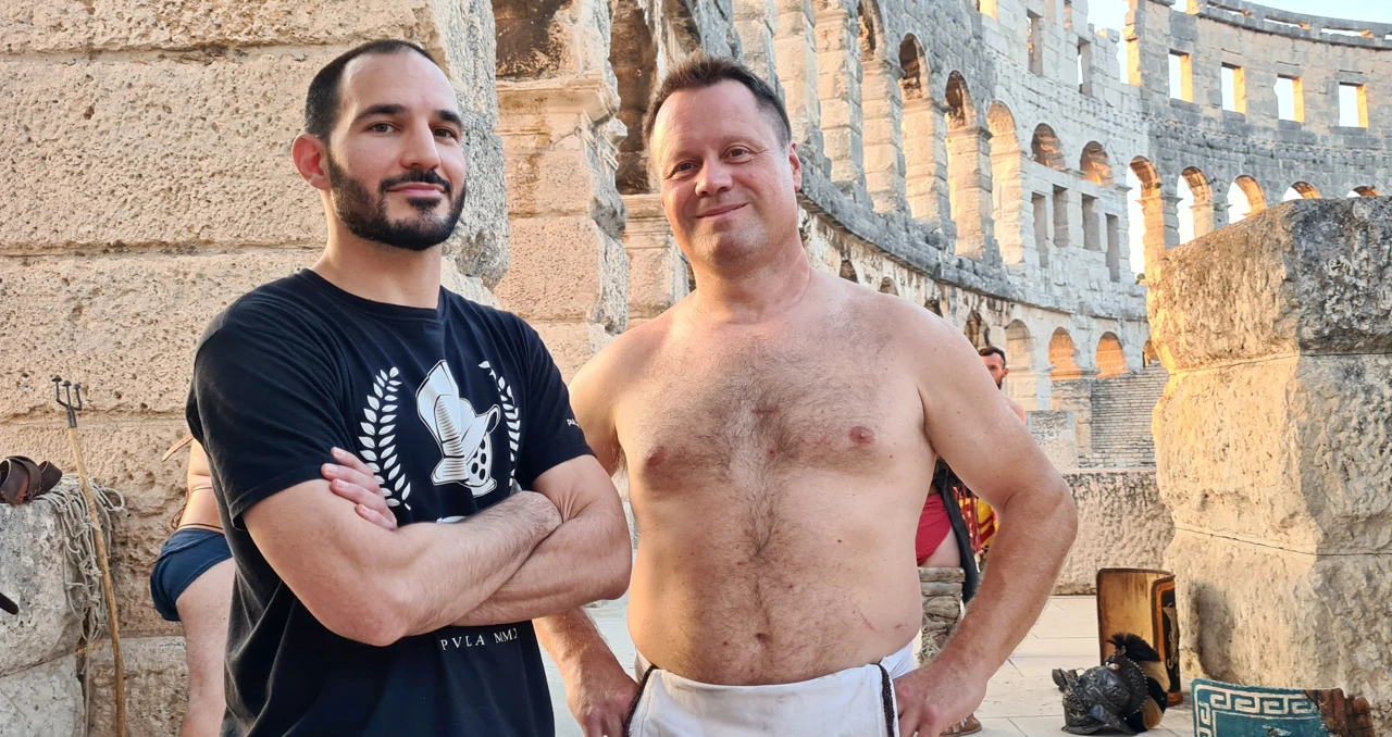 Sven Rojnić i Miloš Ilić, gladijatori