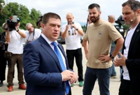  Zagreb: Mate Rimac dočekao Andreja Plenkovića koji je stigao na predstavljanje robotaksija "Verne" , Foto: Zeljko Lukunic /PIXSELL