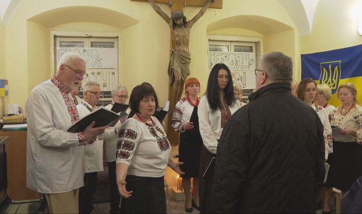 "Nećemo pustiti svoju neovisnost" - Ukrajinci u Rijeci obilježili godišnjicu rata