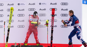 Brennsteiner i Zubčić na postolju u Copper Mountainu