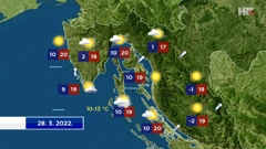 emisija Vrijeme, Foto: HTV/HRT