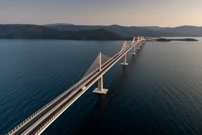 Pelješki most dan uoči službenog otvaranja , Foto: Igor Kralj/Pixsell