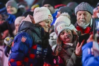 Zrinka Ljutić u Flachauu na izvlačenju startnih brojeva, Foto: Igor Šoban/PIXSELL