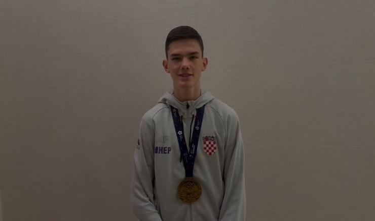 Viktor Kvesić, najmlađi od trojice braće, postao svjetski prvak!