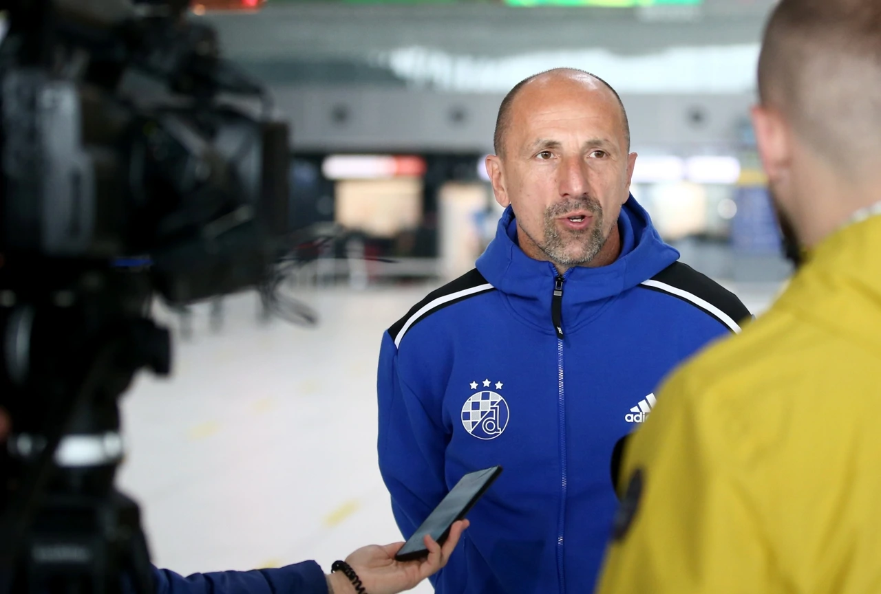 Trener Dinama Damir Krznar, Foto: Matija Habljak/PIXSELL