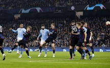 Manuel Akanji zabija Kopenhagenu, Foto: Jason Cairnduff/Action Images via Reuters