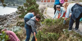 Čišćenje komunalnih puteva, baš kao nekad, Foto: -/TZG Malog Lošinja