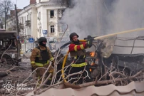 Ruski napad na Sumi, Foto: Press service of the State Emergency Service of Ukraine/Reuters