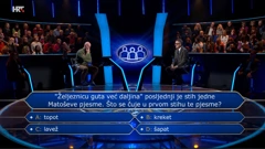 Marin Bolanča i Tarik Filipović, Foto: Tko želi biti milijunaš?/HRT