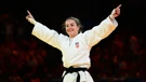 Barbara Matić nakon osvajanja zlata na OI-ju u Parizu