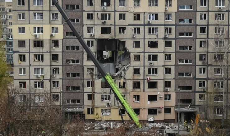 Ruski dron probio deveterokatnicu