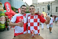 Navijači spremni za utakmicu, Foto: Damir Krajac/CROPIX