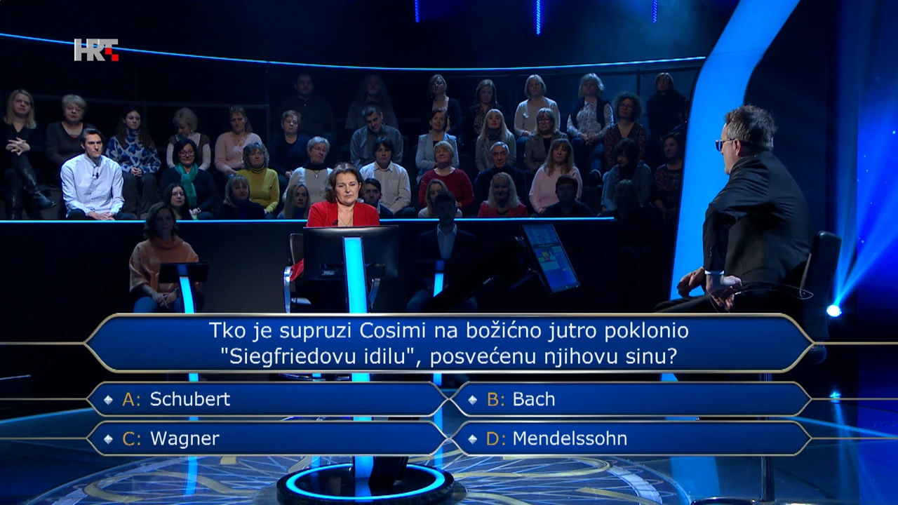 Snježana Mihačić , Foto: Tko želi biti milijunaš?/HRT