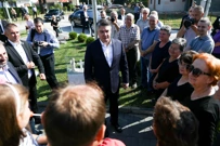 Predsjednik Zoran Milanović u Vitezu, Foto: Armin Durgut/Pixsell