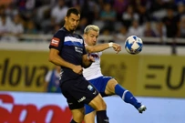 Hajduk - Osijek. Andre Duarte, Dario Melnjak, Foto: Paun Paunovic/CROPIX