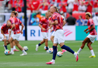 Erling Haaland tijekom zagrijavanja, Foto: Mike Segar/REUTERS