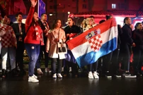 Slavlje navijača u Mostaru, Foto:  Denis Kapetanovic//PIXSELL