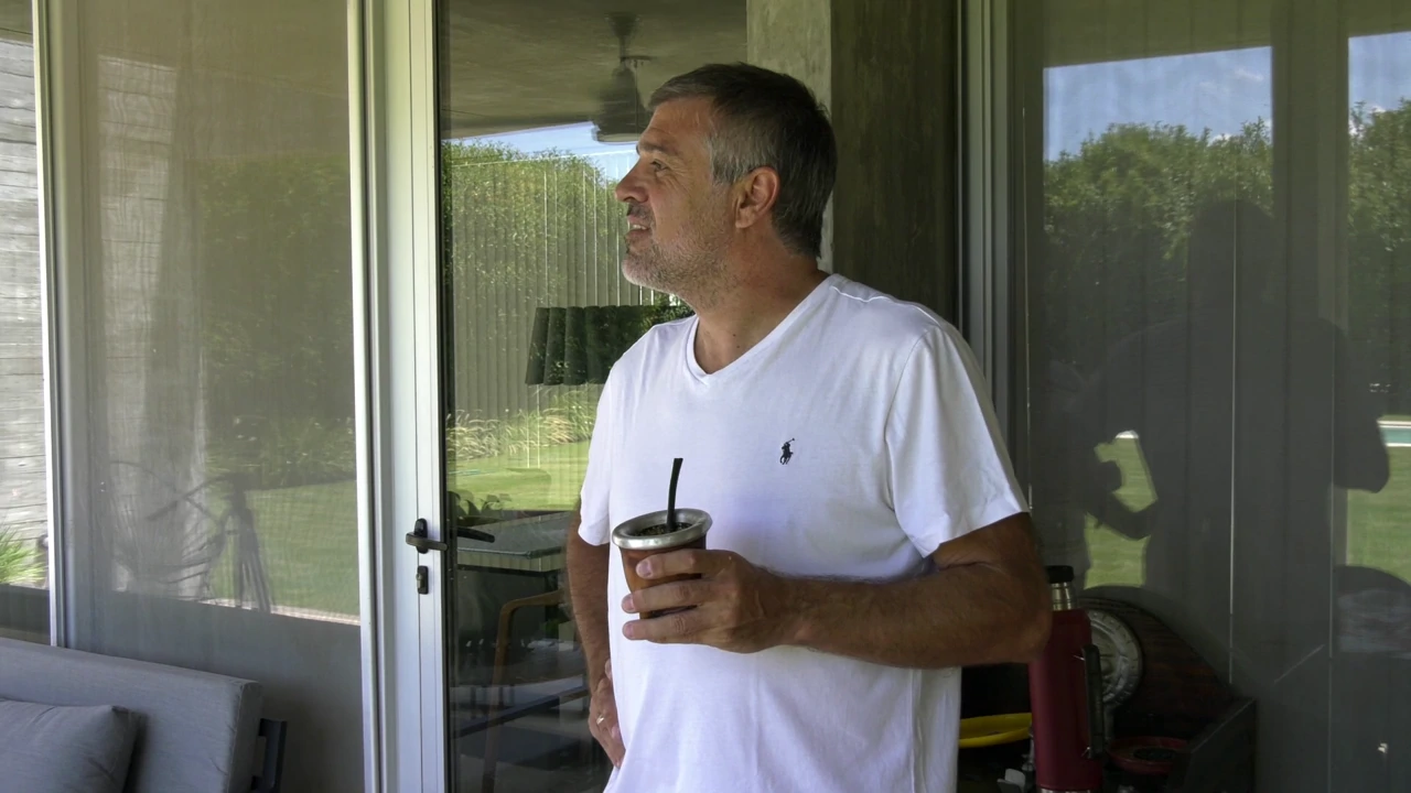 Ivan Gabrich u svom domu