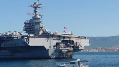 Nosač zrakoplova na nuklearni pogon, USS Gerald R. Ford, Foto: M.N./HTV