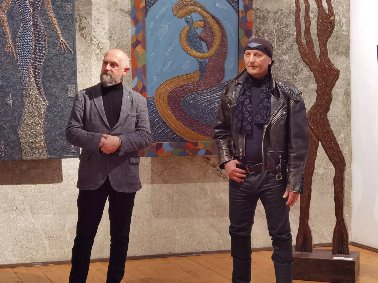 Izložba Stephana Lupina Umjetnost u vrtlogu strasti, nemira i napetosti, Foto: Radio Osijek / KI/HRT