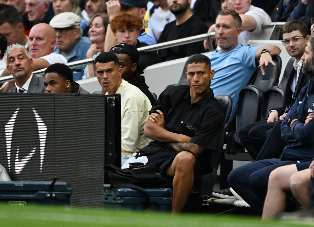 Richarlison na klupi Tottenhama 