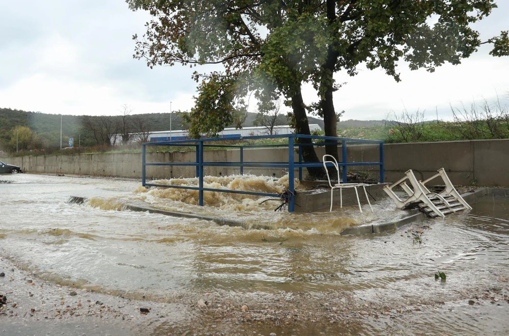 Potopljena polja oko Novog Vinodolskog, Foto: Nel Pavletic /PIXSELL