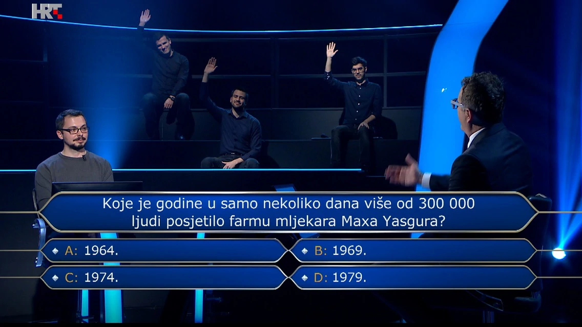 Josip Milobara, Foto: Tko želi biti milijunaš?/HRT