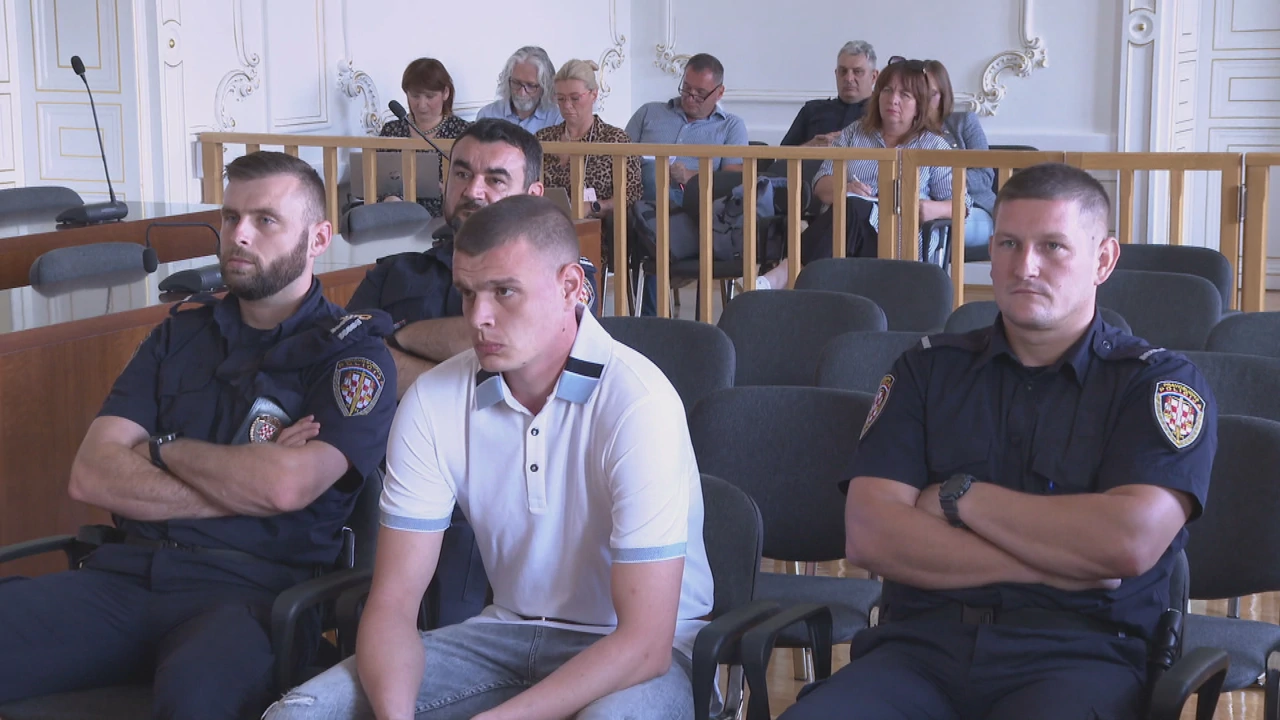 Marko Smažil na suđenju