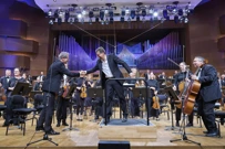 Sergej Evseev, Pascal Rophé, Simfonijski orkestar HRT-a, Foto: Jasenko Rasol/HRT