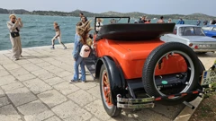 Dodge roadster iz 1924. godine - glavna atrakcija šibenske izložbe oldtimera, Foto: H. Gunjača/HRT
