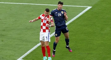 Scott McKenna i Ivan Perišić na EURO-u 2021.