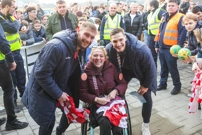 Doček rukometaša, Foto:  Goran Stanzl /PIXSELL