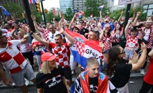 Hrvatski navijači u Philadelphiji , Foto: Boris Kovačev/CROPIX