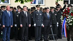 Obilježavanje 29. obljetnice VRO 'Bljesak' u Okučanima, arhivska fotografija