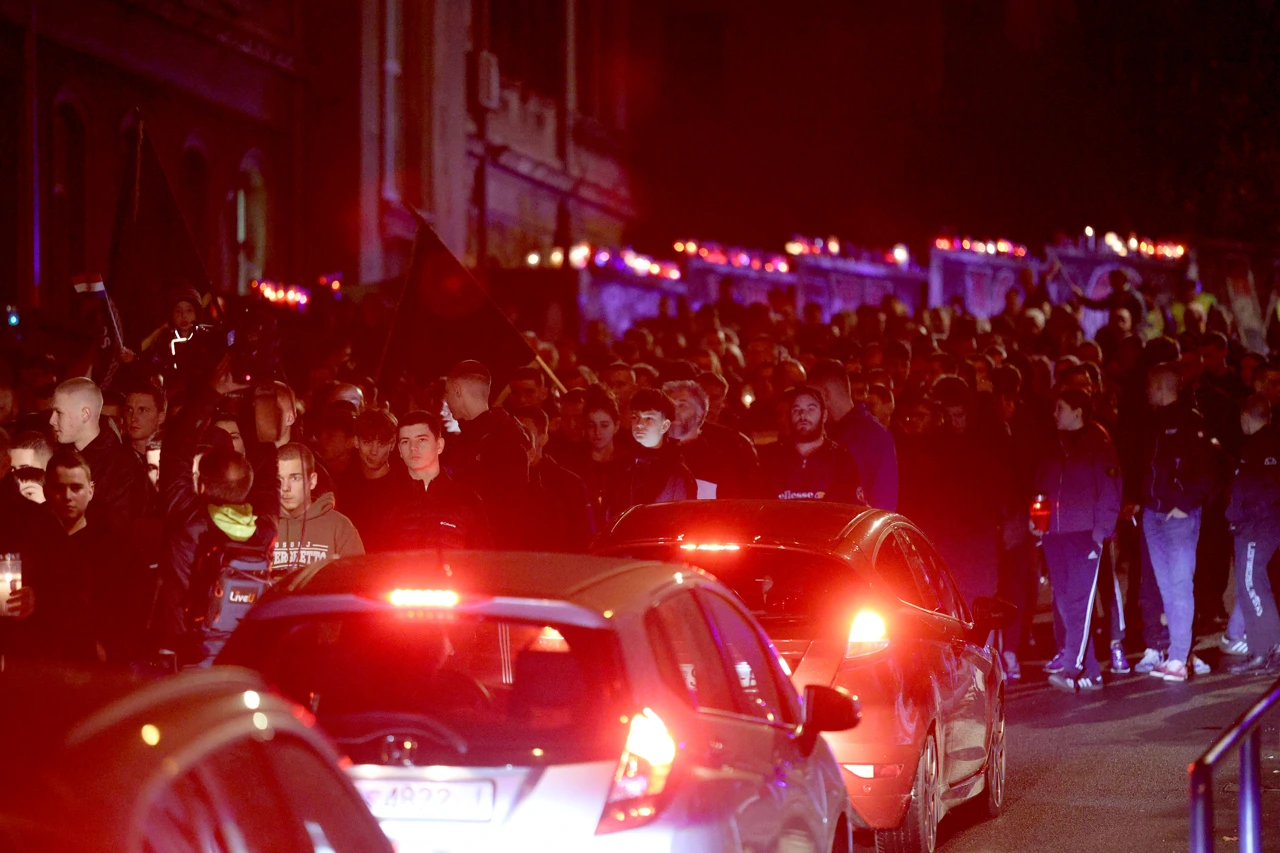 Mimohod u Rijeci uoči Dana sjećanja