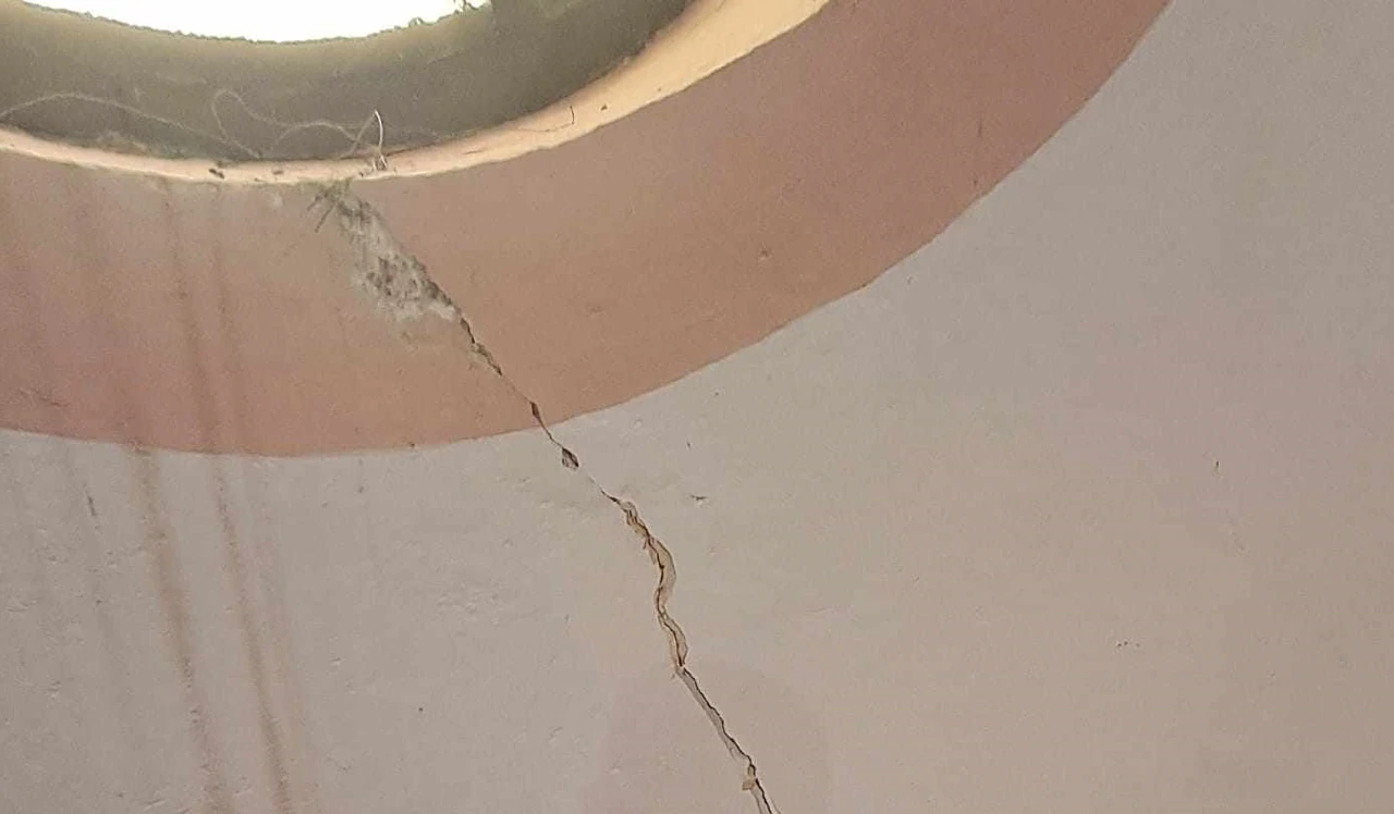Oštećenje na Župnoj crkvi Male Gospe u Selinama