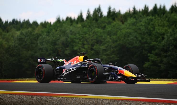 Verstappen najbrži na prvom treningu u Belgiji