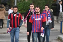 Navijači Hajduka dolaze na Poljud, Foto: Ante Cizmic/CROPIX