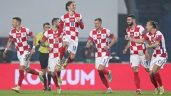 Slavlje hrvatskih nogometaša 