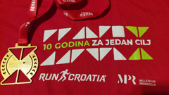 Medalja - Advent Run 2025. , Foto: HRT/HTV