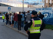 S prosvjeda na Klobučarićevu trgu, Foto: Nenad Lučić/Radio Rijeka