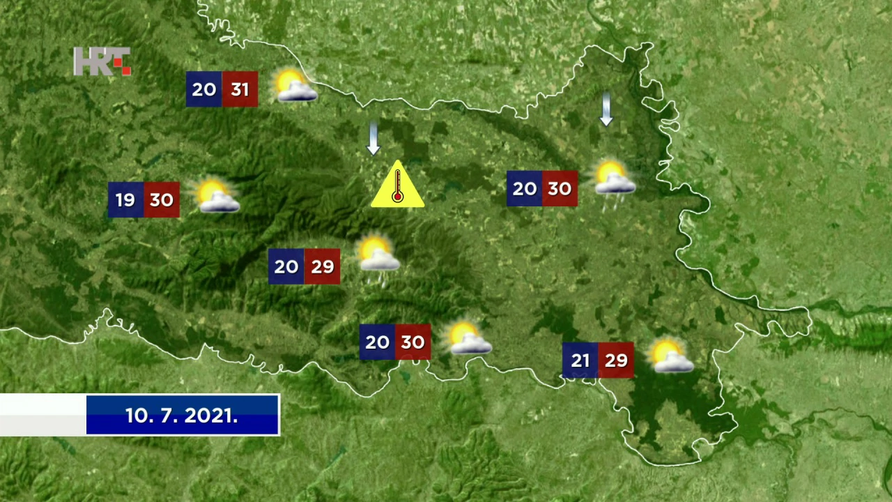 Vrijeme, Foto: HTV/HRT