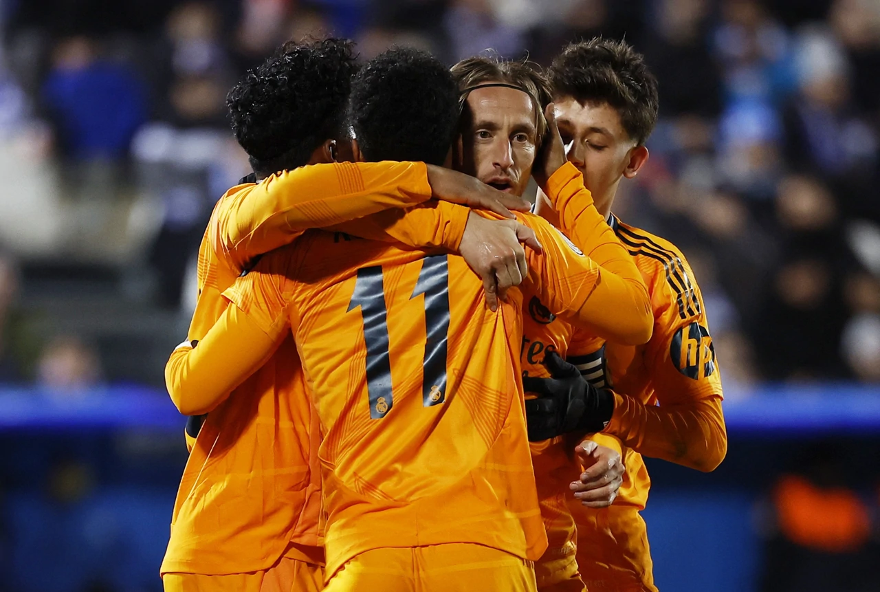 Luka Modrić sa suigračima, Foto: Juan Medina/REUTERS