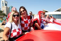 Hrvatske navijačice u Dohi, Foto: Goran Stanzl/PIXSELL
