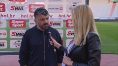 Gennaro Gattuso daje izjavu za HRT